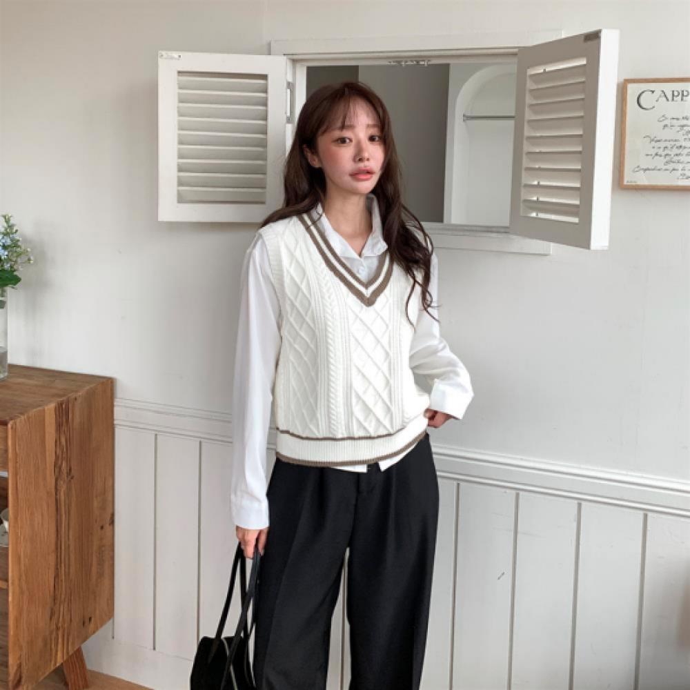 New ArriValS Open Run Women S claSSic Solid Long SleeVe blouSe And Waffle Knit V