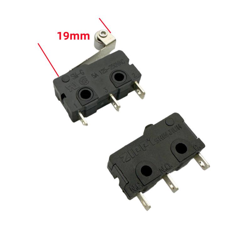 Medium-Sized 3-Pin Tactile Button Micro Switch (SM-G) - Detection & Reset Limit Switch