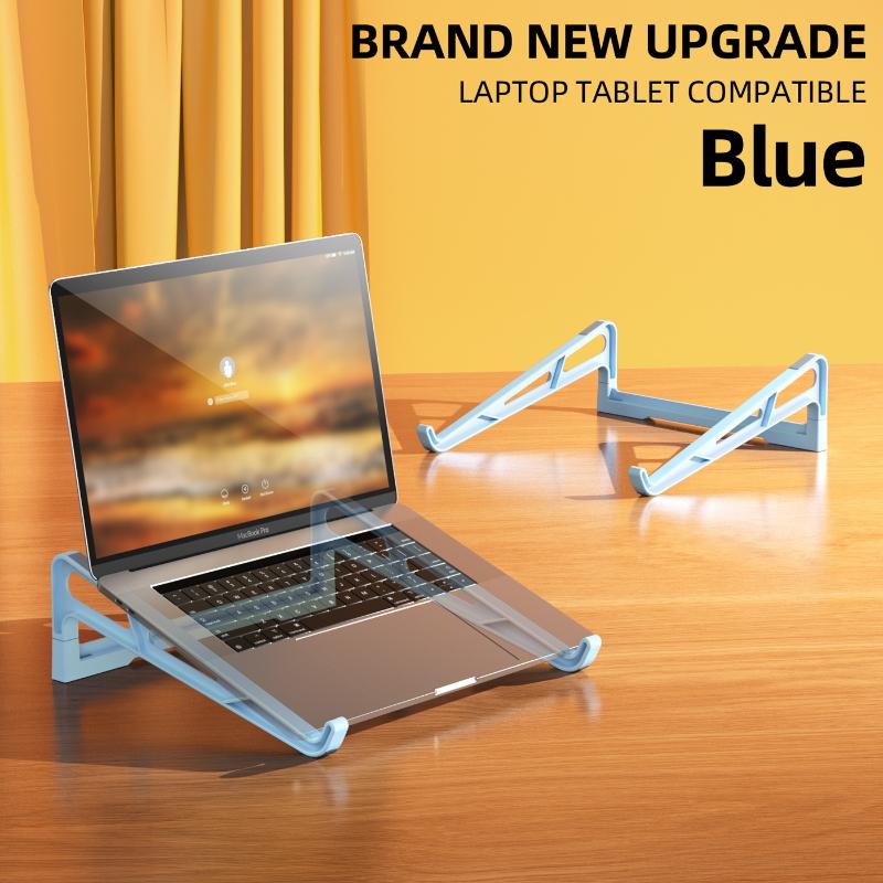 Laptop Stand Folding Adjustable Ergonomic Notebook Holder Universal for 10-17 Inch Laptop Tablet Home Office Desk Use