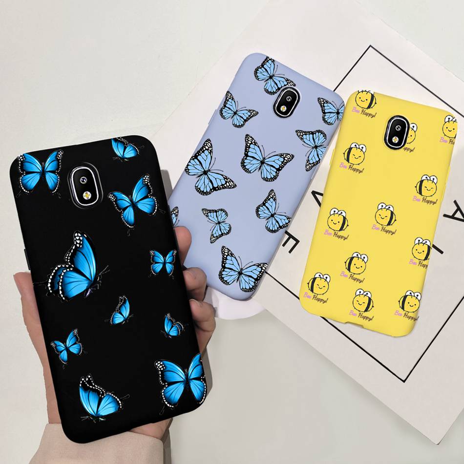 Candy Color Silicone Phone Case For Samsung Galaxy J3 J5 J7 2017 Case J330 J530 J730 Soft TPU Cover For Samsung J3 J5 J7 2017