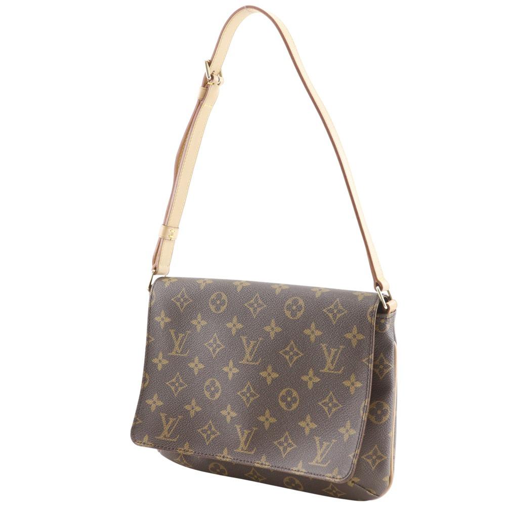 LOUIS VUITTON Muse Tango Shoulder Bag M51257 Short Shoulder Brown Monogram canvas Women Used