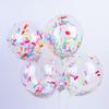 10pcs Confetti Balloons Birthday Wedding Party DIY Decoration 12inch Balloons Long Strips Paper Sprinkles Confetti Latex Balloon