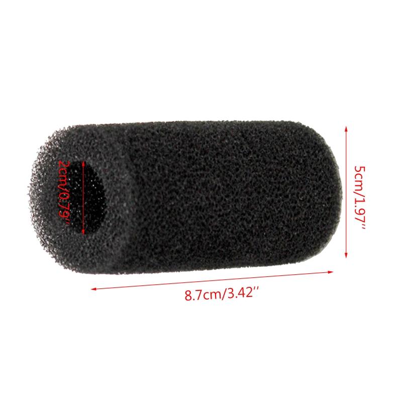 5 Pack Pre-Filter Sponge Aquarium Pre Filter Black Foam Rolls Compatible Intake Filter Accessories for Fish for Tank