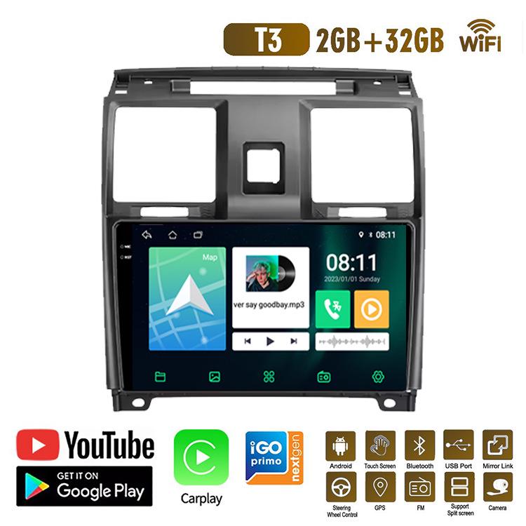 9" Android Car GPS Navigator & Reverse Camera for Lada UAZ Patriot with CarPlay Integration