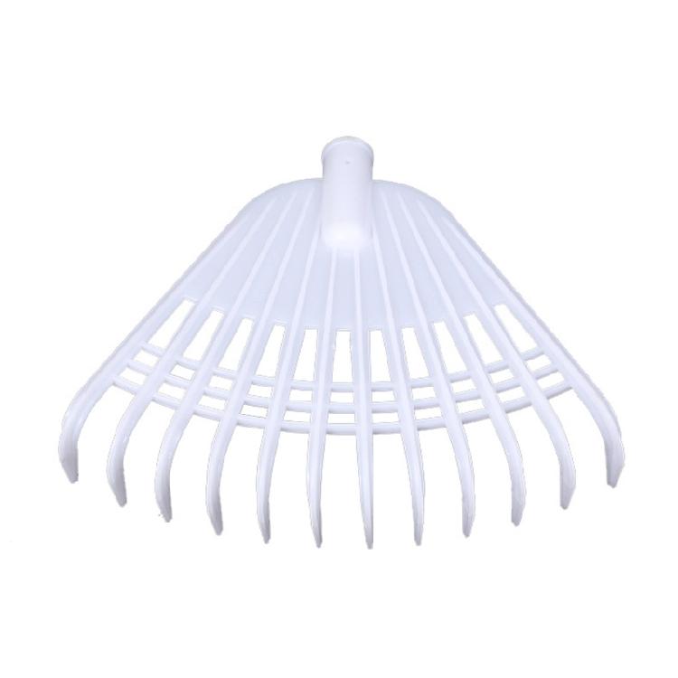 Unique Design Leaf Rake with 12 Tooth Plastic Grass Rake Flower Planting Rake