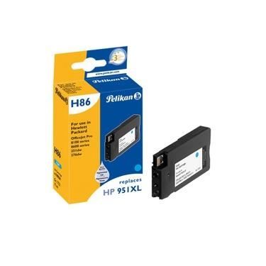 Cartouche d'encre - PELIKAN - 4109064 - Cyan - 17 ml - Compatible HP 951XL