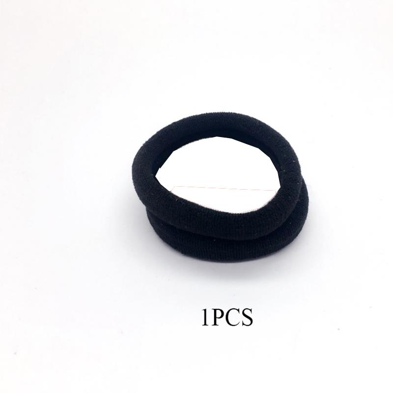 

Элегантные черно-белые резинки для волос в корейском стиле, цвета кофе с молоком, резинка для волос в виде толстой кишки, женские резинки для волос, головные уборы для девочек, новинка