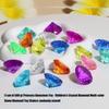 Assorted Color Educational Crystal Gem 30mm Sparkling Stone For Children Sorting Craft Activities
