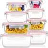 Borosilicate Glass Food Storage & Microwave Safe Bento Box Set