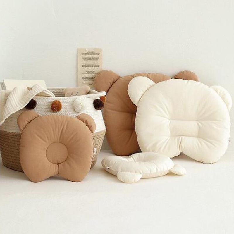 Baby Anti-Flat Head Pillow | Pure Cotton for 0-3 Years | Newborn Shaping Pillow