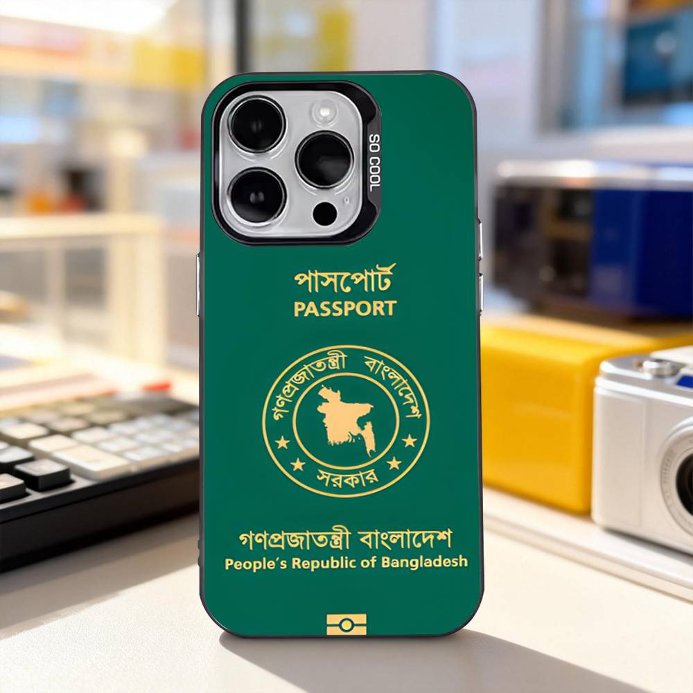 

Bangladesh Flag Art Phone Case For iPhone 11,12,13,14,15,16,17,Pro,Max,Plus,E,Air,Mini IMD Matte Black iPhone16