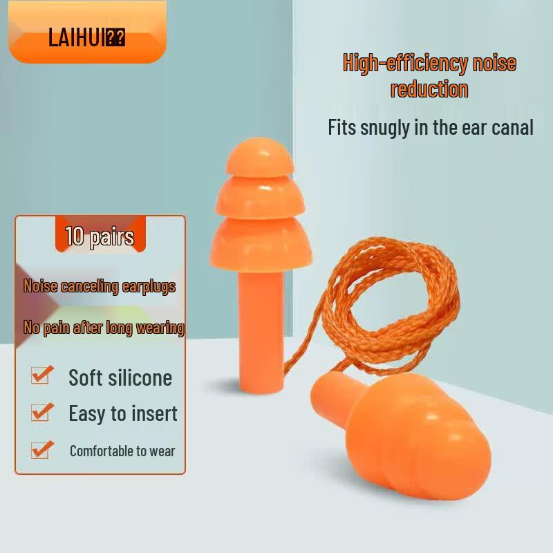 Christmas Tree Soft Silicone Wired Earplugs
