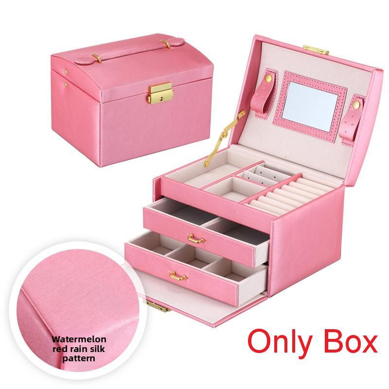 Jewelry Storage Box With Lock For Women And Gift Giving
