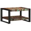 Coffee Table Multicolour 70x50x38 cm Reclaimed Wood Solid Wood