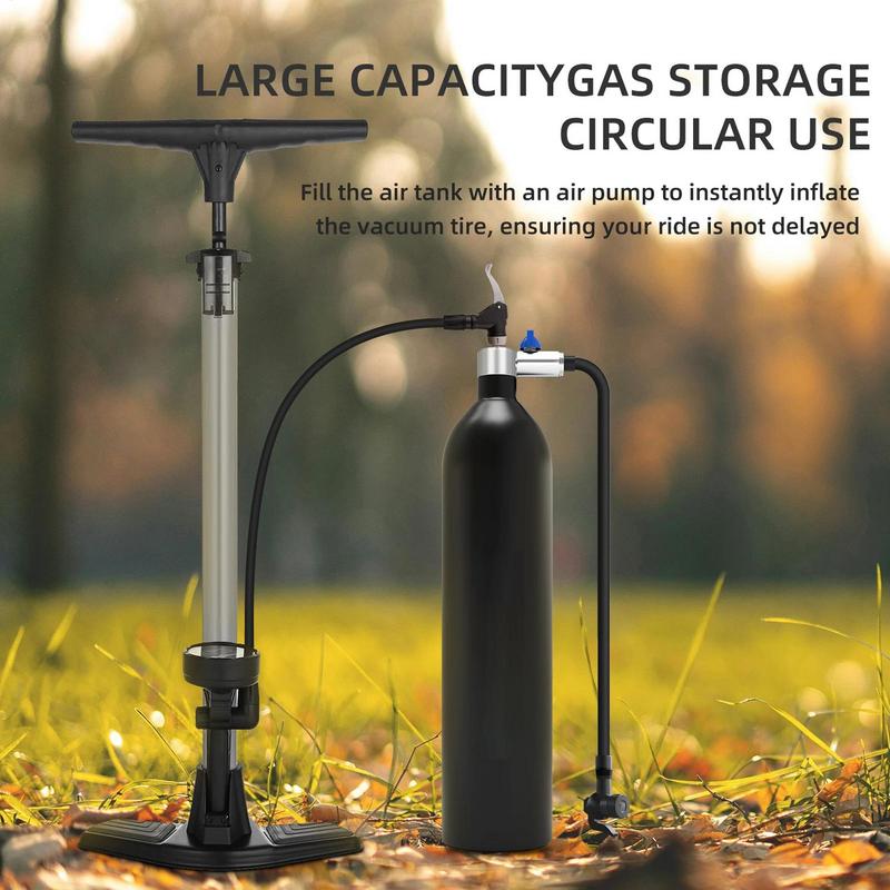 Tire Inflator Portable Vacuum Tire Booster Cylinder 200PSI Tyre Inflation Tank Pump Vacuum Compressor Portable For Mountain Road