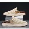 Men's Summer Mesh Slip-On Backless Beach Slippers