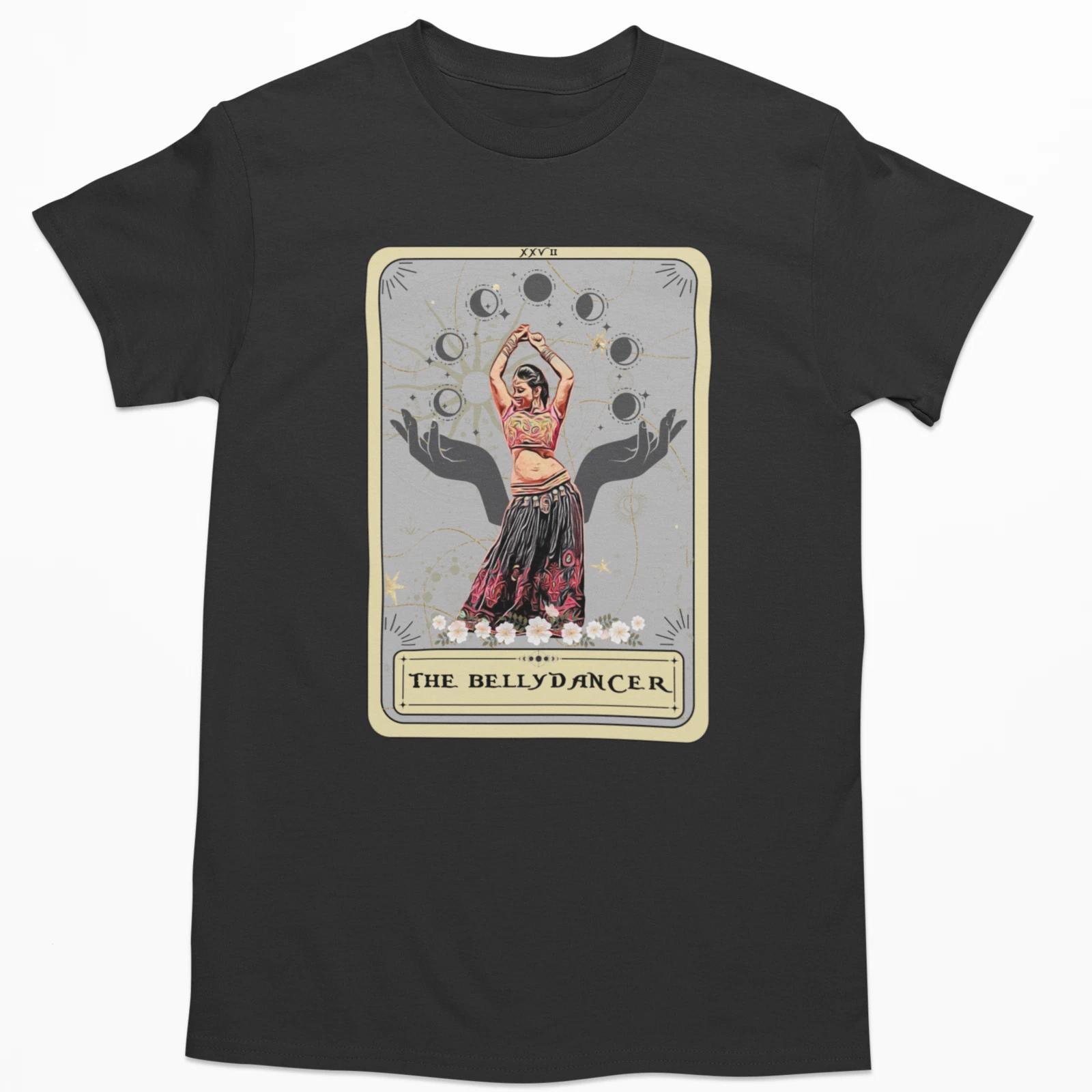 The Bellydancer Tarot Card Shirt, Belly Dance Shirt, Gift for Belly Dancer 2XL