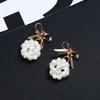 Mode Frauen Bowknot Stud Ohrring Stetement Schmuck Party Geschenk