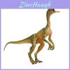 Jurassic Compsognathus And Eoraptor Lunensis Dinosaur Figurine Plastic Replica With Articulated Arms And Open Mouth