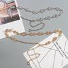 Premium Metal Flower Waist Chain: Versatile Belt Accessory for Skirts, Suits, and Pants