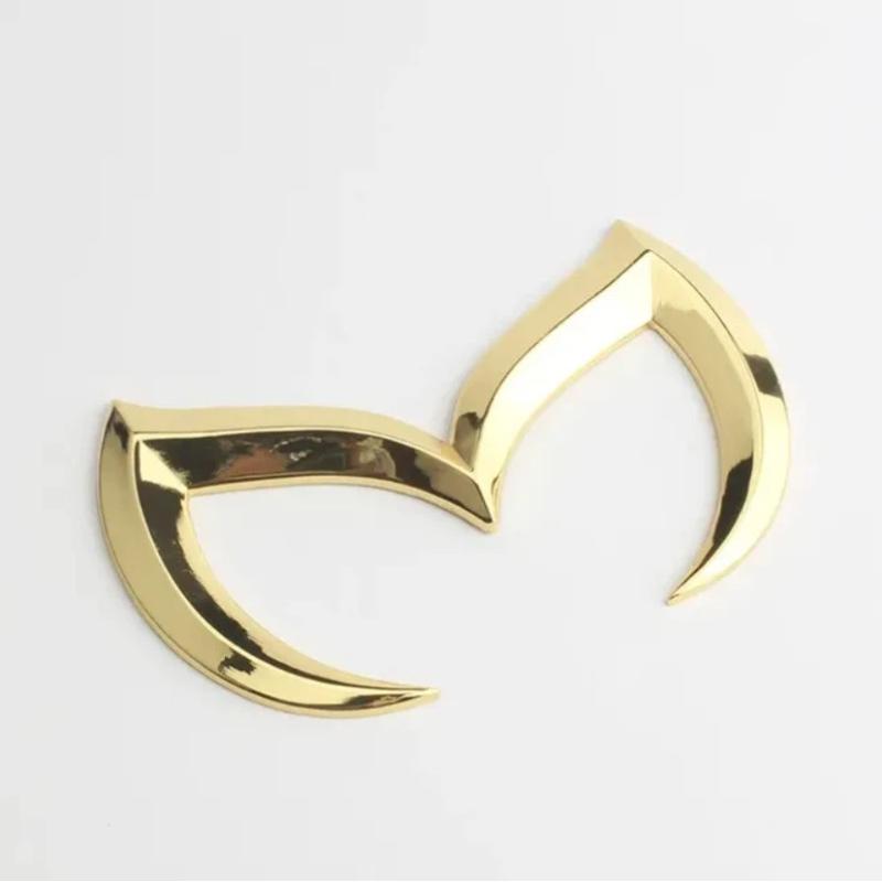Emblema Metallo 3D Pipistrello Portellone Posteriore Auto Badge Adesivo Decalcomanie Per M3 M6 M7 Atenza CX-30 50 60 MX-5 CX-3 5 7 Accessori Styling