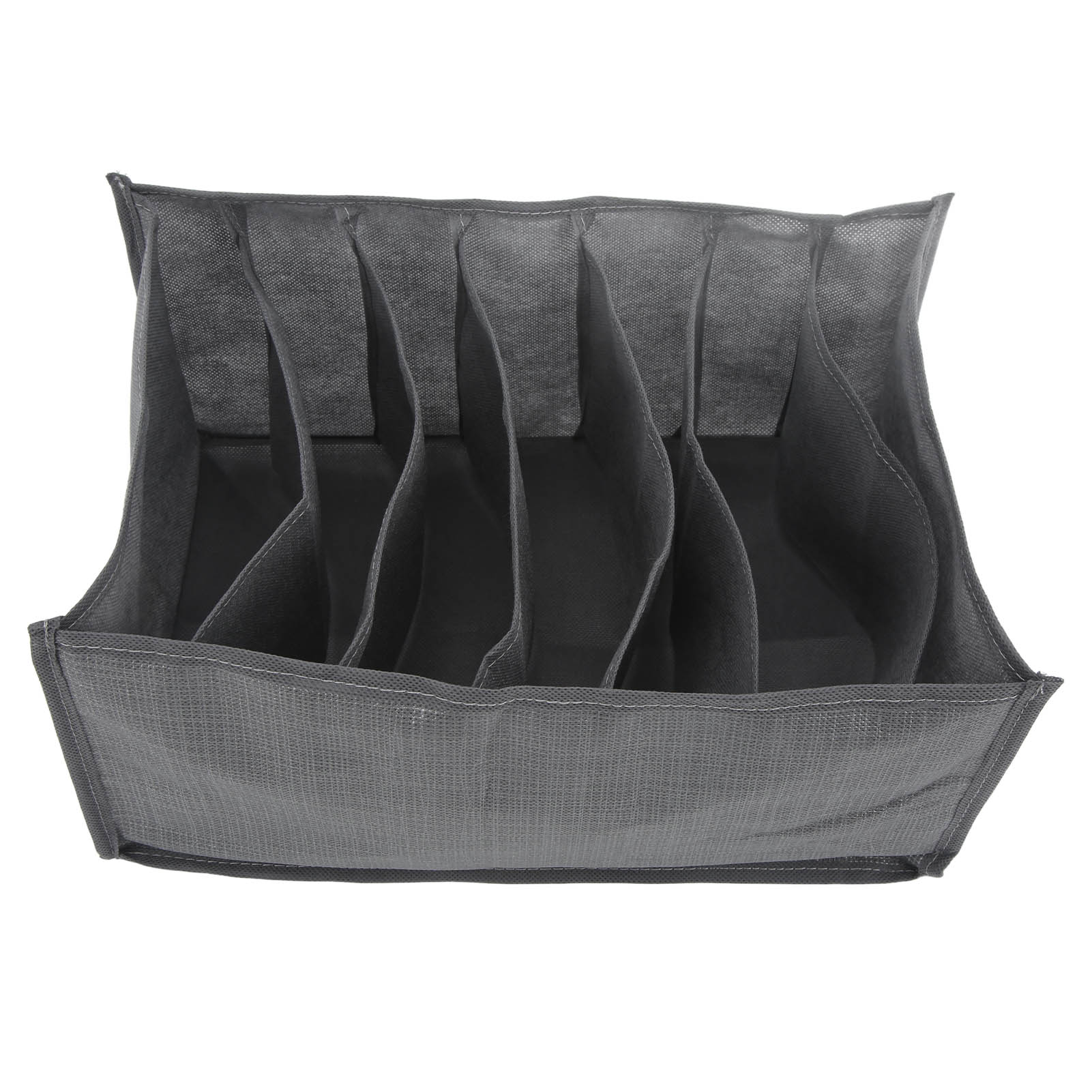 

Гардеробный органайзер для одежды 7 сеток Большая вместимость Штабелируемые ткани без запаха Экономия места Одежда St Gray 7 Grids