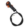 Throttle Control Handle, Brush Cutter Throttle Control Cable with Handle   for FS90, FS160, FS180, FS220, FS280, FS290