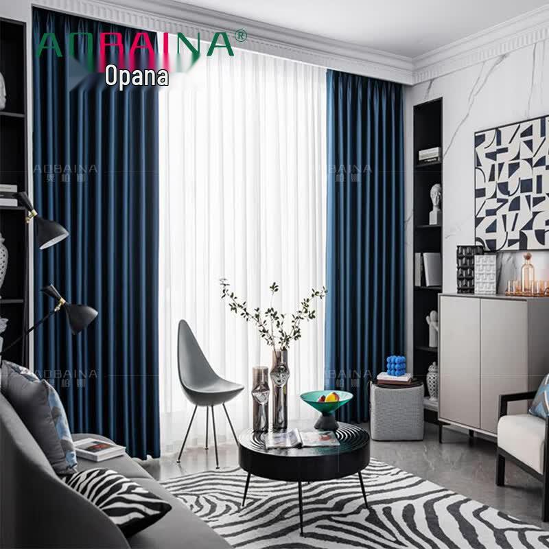 Aubena Blackout Curtains and Roller Blinds