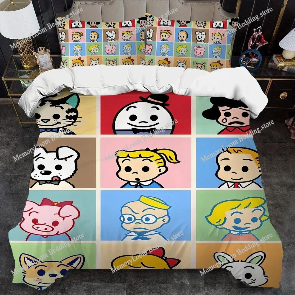 Cute O-Osamu Goods-Taiwan Duvet Cover Set Home Style Bedding Soft Laundry Cotton Bed Four Seasons Student Dormitory Luxury Gift