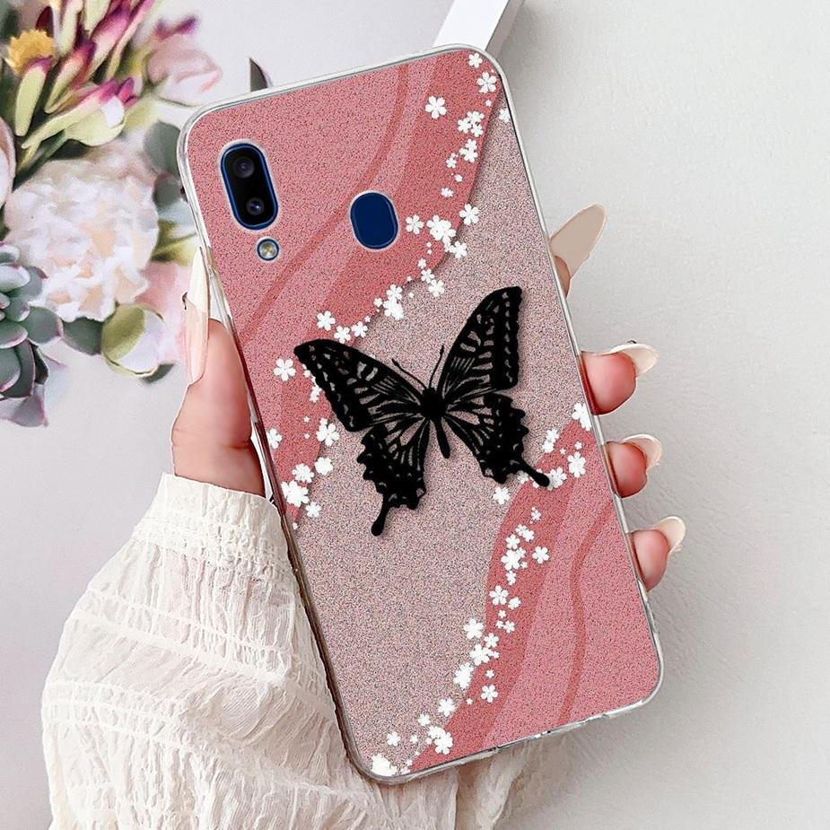For Samsung Galaxy A10 A20 A30 Case A105F A205F A305F Cute Fashion Painted Cover Soft Silicone Case For Samsung A20 A 10 30 Bags