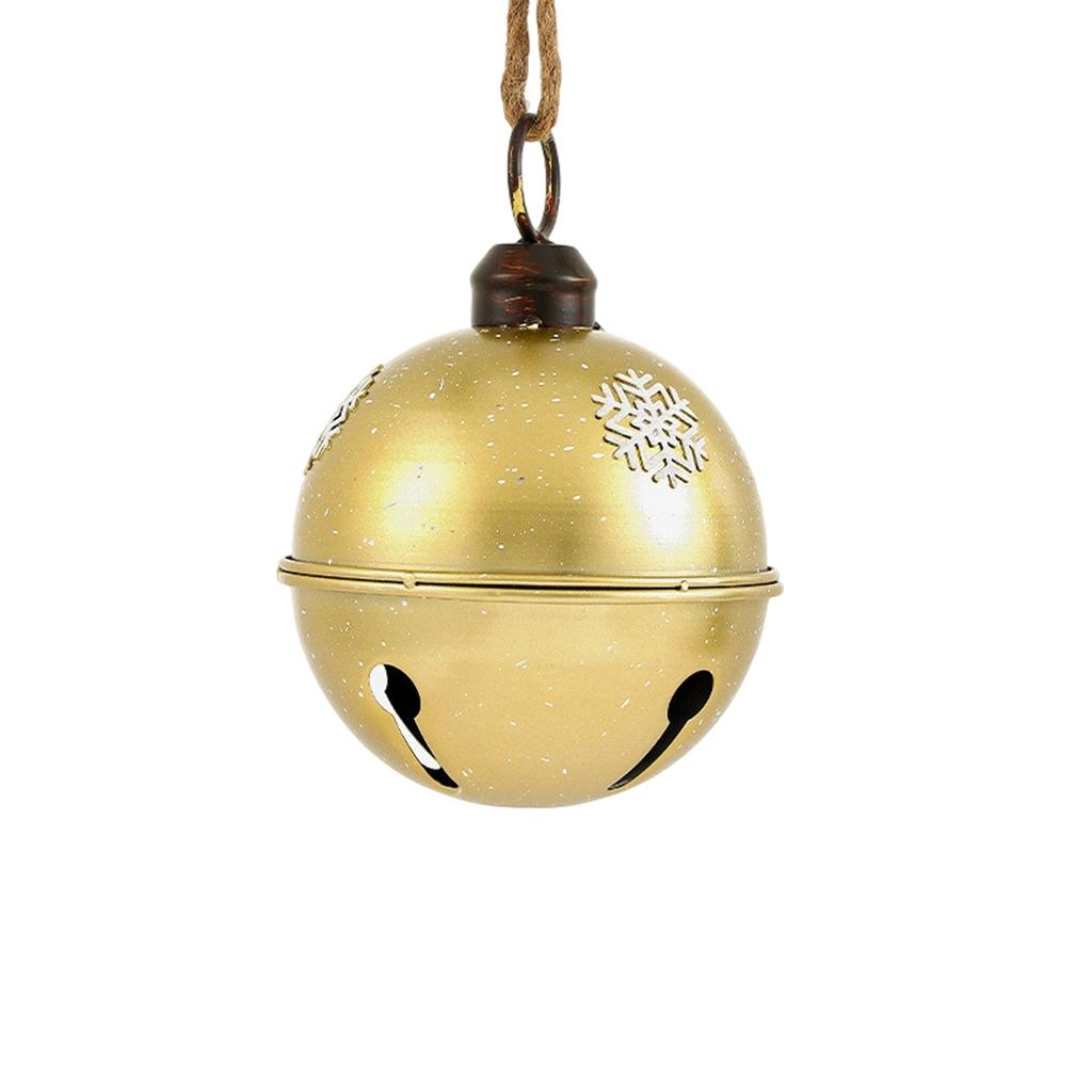 Christmas Bell Decoration Iron Atmosphere Large Ornaments To Decorate The Christmas Tree Creative