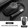 Leather Car Key Case Cover For Wei Lai Nio Es6 Es7 Es8 Et5 Et7 Et9 Ec6 Ec7 Et5T Eve Ep9 - Car Keychain Protection Shell