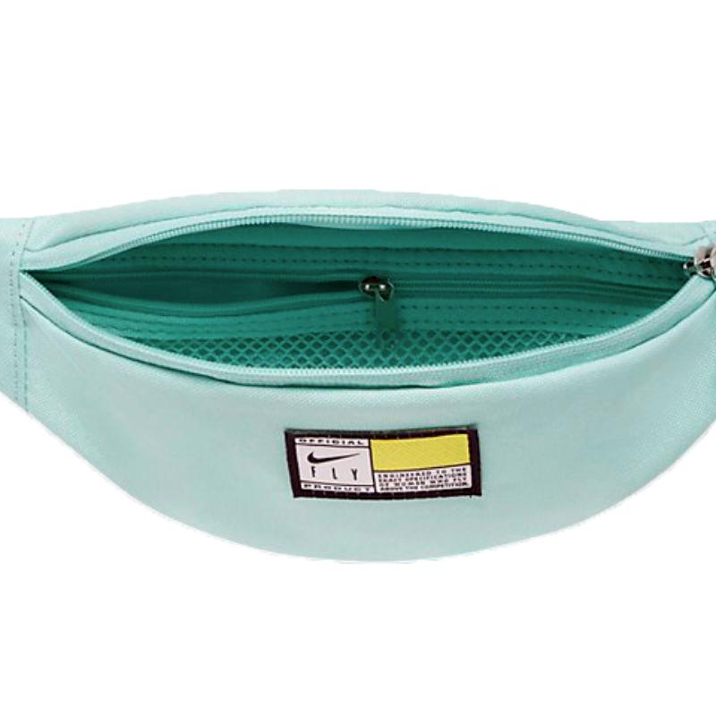 Nike Heritage Fabric Sling Bag Crossbody Bag Fanny Pack Regular Unisex Tiffany Green/Light Dew Green Casual DA2275-382