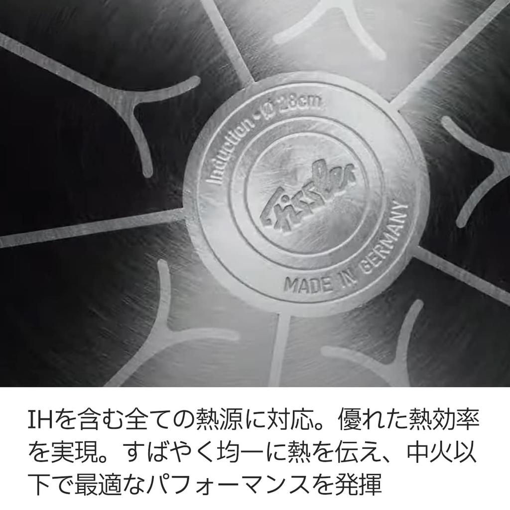 Fissler Frying Pan 26cm Cerataru Classic Gas Compatible PFAS PTFE Free Long Lasting Ceramic Coating Gift Present Made In Germany A Frying Pan That