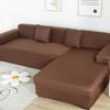 All inclusive Sofa Cover Simple Solid Color Empress Leather Elastic Sofa Cover Fabric  Suitable for All Seasons  Anti Cat Scratch