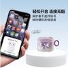 Ins smudge bow for Apple AirPods Pro earphone cover 1/1 niche girl 1st generation earphone case Korea