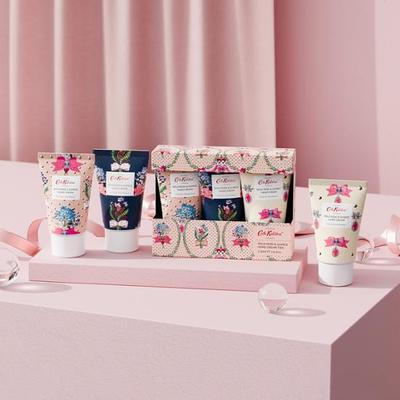 Cath Kidston Vegan Wild Rose & Queen's Hand Cream Triple Plan (30 мл X 3)