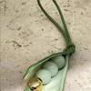 Fashionable Pea Charm Pendant Handmade Portable Keychain Trendy Accessory in Multiple Color Phones Bag Decoration