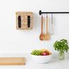Rectangular Straw Weaving Storage Basket Wall Mounted with Lid Tissue Box Large Capacity Garbage Bag Storage Box Living Room