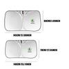 NADH5 Car Front Windshield Sun Visor Foldable Sun Shade Cover For Skoda S Fabia 2 Superb 2 3 Octavia 2 a7 A5 Rapid Karoq VII Yeti VRS