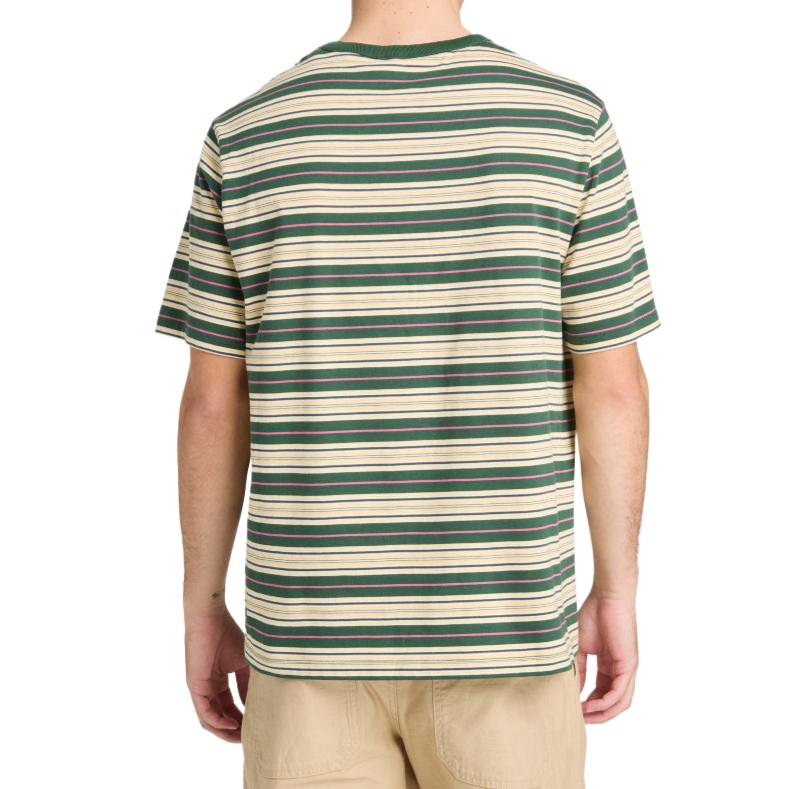 Timberland Breathable Striped T-Shirt Unisex Tops TB0A5M7GABN1