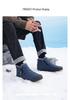Unisex Winter Snow Boots - Warm, Non-slip, Mid-top, Velvet-lined