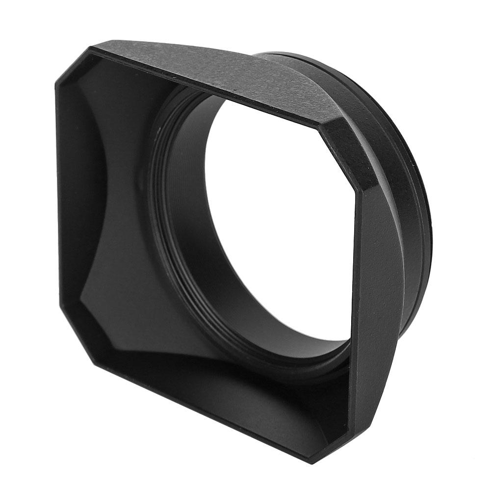 Quadratische Gegenlichtblende Zubehör für DV Camcorder Digitale Videokamera Objektivfilter
