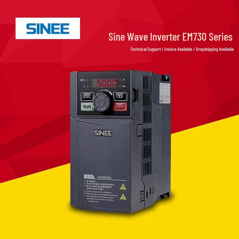 

SINEE Sine Wave Inverter: Model EM730 Series (0R7/1R5/2R2/4R0/5R5/7R5/011/015-2B/3B) Control Panel