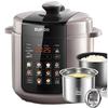 SUPOR 5L Smart 0-Coating Dual Pot Electric Pressure Cooker CN plug (adapter included)