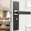 Home Universal Door Locks Bathroom Bedroom Lock Aluminum Alloy Door Handles Replacement Door Lock Durable Safety