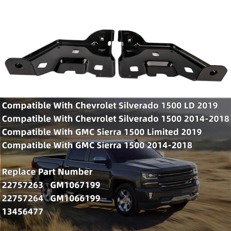 Front Left / Right Bumper Side Bracket Support 22757263 22757264 Replacements