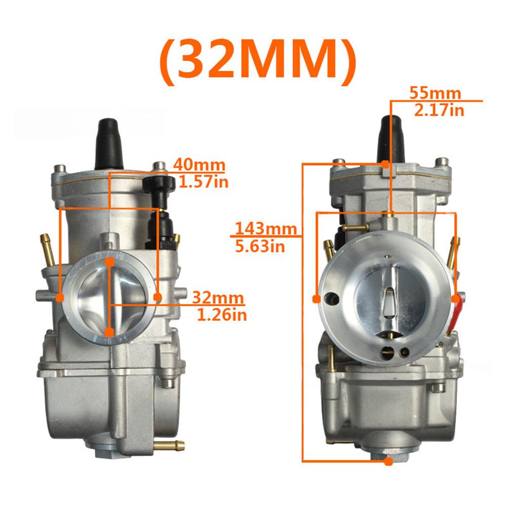 For KEIHIN For PWK Carburetor for 250cc Bikes Scooters & ATVs Optimized Airflow for Enhanced Engine Performance