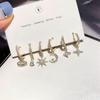 S925 Silver Exquisite European & American Style Diamond Earrings for Women - Luxurious & Fashionable, Versatile Ear Buckles