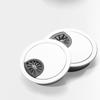 ABS Cord Hole Cover For Office Desk Wire Organization Modern Cable Management Desk Grommet For Neat Work